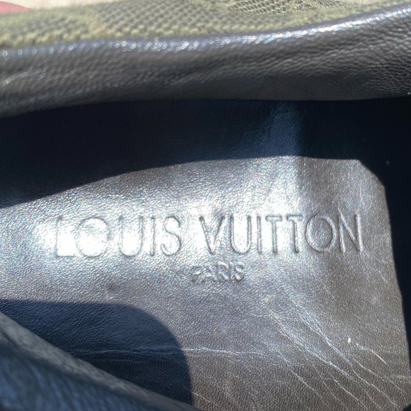 Louis Vuitton Khaki Monogram Canvas Mini Lin Sneakers Size 39 ( 8.5 US ) - Picture 6 of 9
